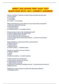 ABRET EEG BOARD PREP ASAP TEST  QUESTIONS WITH 100&percnt; CORRECT ANSWERS