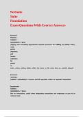 NetSuite Suite Foundation Exam Questions With Correct Answers &comma;