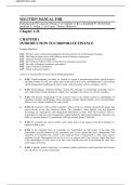 Solution Manual  For Fundamentals Of Corporate Finance  by Stephen A&period; Ross &vert;&vert;ISBN&colon;9781259654756