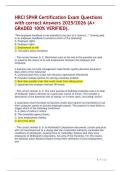 HRCI SPHR Certification Exam Questions with Correct Answers 2025&sol;2026 &lpar;A&plus; Graded&rpar;