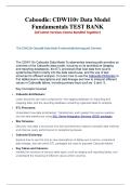 Test Bank for Caboodle CDW110v Data Model Fundamentals 2025 2026 All Latest Versions Exams Bundled Complete Questions and Answers Comprehensive Study Guide Instant Online Access