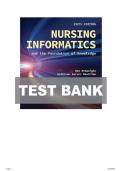 Nursing Informatics and the Foundation of Knowledge 6th Edition &ndash; McGonigle Test Bank Questions and Answers