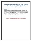 Navy CS Exam 2026&colon; General Mess Practice Test & Study Guide