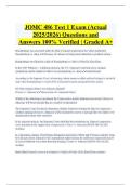 JOMC 486 Test 1 Exam &lpar;Actual 2025&sol;2026&rpar; Questions and Answers 100&percnt; Verified &vert; Graded A&plus;