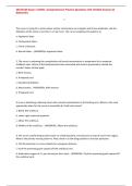 OB NCLEX Exam 3 &lpar;2025&rpar; &vert; Comprehensive Practice Questions with Verified Answers & Rationales