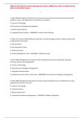 FEMA IS-700&colon; National Incident Management System &lpar;NIMS&rpar; Exam 2025 &vert; Complete Study Guide with Verified Answers