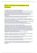 PSYC 210 Exam &num;1 Questions And Answers