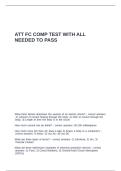 ATT FC COMP TEST WITH ALL NEEDED TO PASS