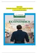 Mankiw's Essentials of Economics 9th Edition Test Bank &ndash; Verified Q&A &vert; All Chapters 1-24 &vert; Instant Access&excl; 