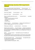 NHCO Phlebotomy&colon; Questions With Comprehensive Solutions