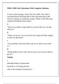 NRSG 2300 Unit 4 Questions With Complete Solutions