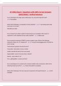 AT 2300-Chap 8 &vert; Questions with 100&percnt; Correct Answers &lpar;2025&sol;2026&rpar; &vert; Verified Solutions