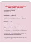 AT 2300 Written Exam 3 &vert; Questions with 100&percnt; Correct Answers &lpar;2025&sol;2026&rpar; &vert; Verified Solutions