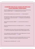 AT 2300 EMR chapter 29 quiz &vert; Questions with 100&percnt; Correct Answers &lpar;2025&sol;2026&rpar; &vert; Verified Solutions