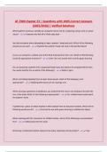 AT 2300 chapter 23 &vert; Questions with 100&percnt; Correct Answers &lpar;2025&sol;2026&rpar; &vert; Verified Solutions
