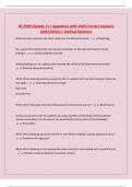 AT 2300 chapter 21 &vert; Questions with 100&percnt; Correct Answers &lpar;2025&sol;2026&rpar; &vert; Verified Solutions