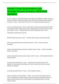 EXAM 3 Final Examination and Already Passed Answers 20252026 Updated&period;