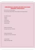 COMD 4500 Exam 3 &vert; Questions with 100&percnt; Correct Answers &lpar;2025&sol;2026&rpar; &vert; Verified Solutions