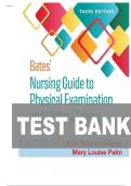TEST BANK FOR Bates' Nursing Guide to Physical Examination and History Taking&comma; Third&comma; North American Edition by Beth Hogan-Quigley&comma; ISBN&colon;978-1975161095&comma; COMPLETE GUIDE ALL CHAPTERS COVERED 100&percnt; VERIFIED A&plus; GRADE ASSURED&excl;&excl;&excl;&excl;&excl;NEW LATEST UPDATE&excl;&excl;&excl;&excl;&excl;