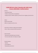 COMD 4500 Unit 2 Exam &vert; Questions with 100&percnt; Correct Answers &lpar;2025&sol;2026&rpar; &vert; Verified Solutions