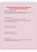 COMD 4500 Final Exam &vert; Questions with 100&percnt; Correct Answers &lpar;2025&sol;2026&rpar; &vert; Verified Solutions