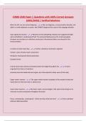 COMD 4500 Exam &vert; Questions with 100&percnt; Correct Answers &lpar;2025&sol;2026&rpar; &vert; Verified Solutions