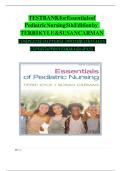 test bank for essentials of pediatric nursing 5th edition by terri kyle
