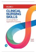 TEST BANK FOR Clinical Nursing Skills&colon; A Concept-Based Approach 4th Edition by Pearson Education ISBN&colon; 978-0136909491 COMPLETE GUIDE ALL CHAPTERS COVERED 100&percnt; VERIFIED A&plus; GRADE ASSURED&excl;&excl;&excl;&excl;&excl;NEW LATEST UPDATE&excl;&excl;&excl;&excl;&excl;