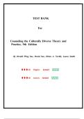 Test Bank - Counseling the Culturally Diverse&colon; Theory and Practice 9th Edition by Derald Wing Sue&comma; Chapter 1-26