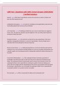 LARE Test &vert; Questions with 100&percnt; Correct Answers &lpar;2025&sol;2026&rpar; &vert; Verified Solutions