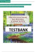 Professional Nursing Concepts&colon; Competencies for Quality Leadership &ndash; 5th Edition by Anita Finkelman &ndash; Verified Test Bank &ndash; Complete Chapters 1-14