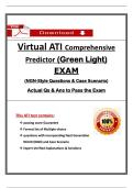 2023 Virtual ATI Predictor &lpar;Green Light&rpar; Exam &vert; NGN Questions & Case Scenarios with Answers