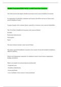 Health Ecosystem D391 WGU &vert;&vert; with Error-free Answers&period;