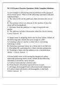 NS 119 Exam 4 Practice Questions With Complete Solutions