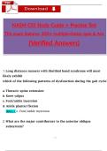 NASM CES Study Guide &plus; Practice Test  This exam features&colon; 250&plus; multiple-choice ques & Ans   &lpar;Verified Answers&rpar;