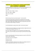 NABCEP PV ASSOCIATE EXAM QUESTIONS WITH CORRECT ANSWERS
