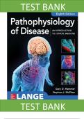 Hammer & McPhee Pathophysiology of Disease&colon; An Introduction to Clinical Medicine 8th Edition Test Bank &ndash; Verified Questions & Answers