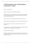 LAFD Emergency Ops 1-59 questions n answers A&plus; rated