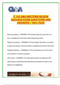 IT 105 &ndash; GMU Midterm Review &lpar;2025&sol;2026&rpar; &vert; 100&plus; Verified Q&A &vert; CPU&comma; Memory&comma; Processing&comma; Binary&comma; Graphics&comma; Sound&comma; Digital Tech & Compression
