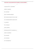 PECOR EXAM 2 &lpar;2025&rpar; QUESTIONS WITH CORRECTLY SOLVED ANSWERS&excl;&excl;