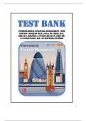 Test Bank for International Financial Management 10th Edition &lpar;McGraw Hill&comma; 2023&rpar; by Cheol Eun&comma; Bruce G&period; Resnick & Tuugi Chuluun&comma; Isbn no&semi; 9781266224058&comma; all 16 Chapters Covered