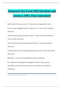 Starguard Test Exam 2026 Questions and Answers 100&percnt; Pass Guaranteed