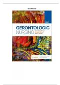 Test Bank for Gerontologic Nursing&comma; 7th Edition by Jennifer J&period; Yeager &period; All Chapters 1-27&period; PDF 2025&period;complete guide with correct answers&comma;&vert;&vert;Ace your exams&period;