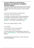 Cannon CTFA Prep Solved Exam Questions and Answers &lpar;Complete Practice Papers&rpar;