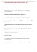 VEHICLE COMMUNICATION SYSTEM QUESTIONS WITH CORRECT ANS&excl;&excl;