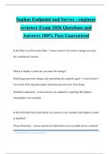 Sophos Endpoint and Server - engineer reviewer Exam 2026 Questions and Answers 100&percnt; Pass Guaranteed