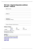 Chem 121 module 6 Exam 2025&sol;2026