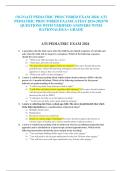 &lpar;NGN&rpar; ATI Pediatric Proctored Exam 2025 &vert; 70 Questions with Correct Verified Answers & Rationales &vert; Updated 2024&ndash;2025 &vert; A&plus; Graded