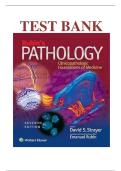 Test Bank for Rubin's Pathology&colon; Clinicopathologic Foundations of Medicine Seventh Edition by David S&period; Strayer  &lpar;2025&sol;2026&rpar; &lpar;New Edition with All Chapters Covered&rpar;