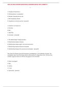 NUR 329 FINAL REVIEW QUESTIONS & ANSWERS RATED 100&percnt; CORRECT&excl;&excl;